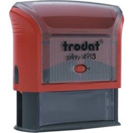 trodat多色回墨印章 角58mm*22mm