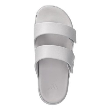 Adidas 拖鞋 男鞋 女鞋 魔鬼氈 ZNSORY SANDAL 白【運動世界】JI1856