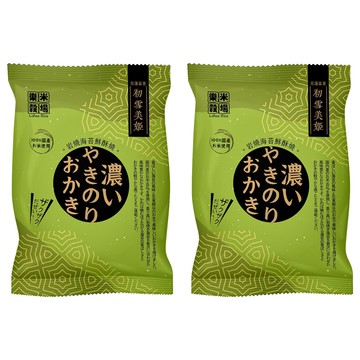 樂米穀場 初雪美姬 岩燒海苔風味鮮酥燒  55g  2個