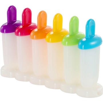 《TESCOMA》繽紛冰棒模6入-25ml-- 冰棒盒 雪糕模 製冰模 枝仔冰棒