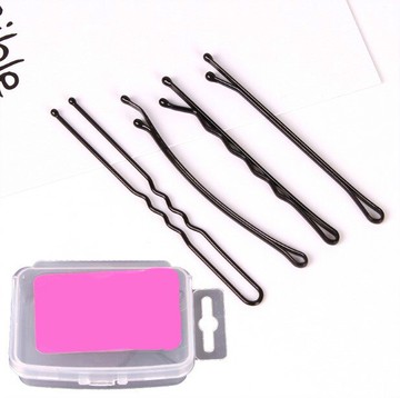 夾子固定頭發 造型剛卡子 一字夾韓版大黑色碎發飾波浪劉海U新款