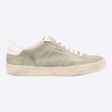 Golden Goose Beige Leather Soul Star Sneakers