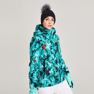 [ THE NORTH FACE ] 女 DryVent 兩件式防水外套 綠 ZIP-IN可套接 / 公司貨 NF0A3KQX7JH