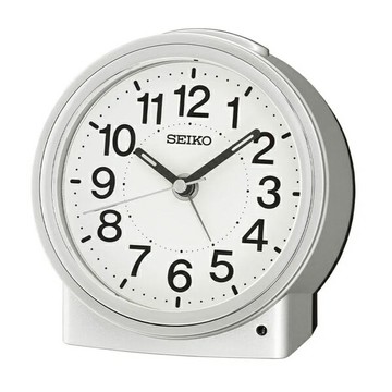 SEIKO鬧鐘 自動燈光鬧鐘【NV171】