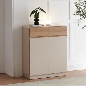 MUNA家居  喬迪2.7尺玻璃鞋櫃/F-61   80X34X98cm