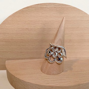 【鴞。】藍寶石 925純銀戒 _設計師系列