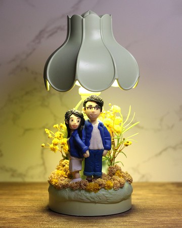 客製小夜燈,提供相片客製人物造型,獨一無二家居小擺設(只寄香港)