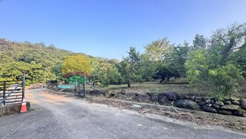 峨眉湖旁景觀樹海平坦免整理美農地+一棟未保登房屋｜新竹縣峨眉鄉十二寮