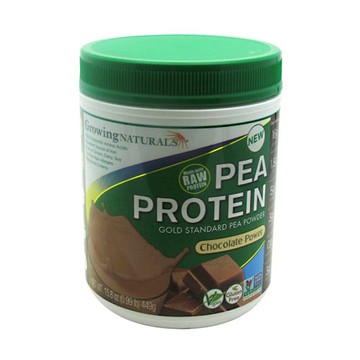 Pea Protein Chocolate 15.8 Oz by Growing Naturals