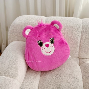 泰國CARE BEARS 彩虹熊 抱枕 靠枕 大臉熊 八色  代購