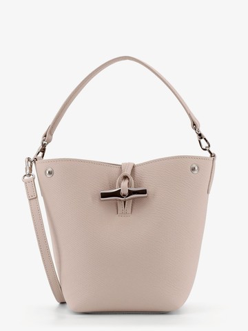 Le roseau leather bag with lateral snap buttons - LONGCHAMP PARIS - gender_Woman
