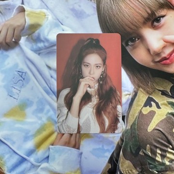 ⭐韓國代購正版⭐正品官卡blackpink金智秀 樸彩英rose小卡lisa金智妮3星代言卡