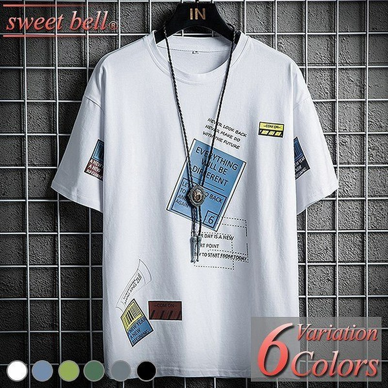 カットソー メンズ Tシャツ 半袖 Vネック クルーネック 五分袖 七分袖 柄 大きいサイズ おしゃれ 夏 パーカー アメカジ ボーダー ロゴt ラグラン プリント 通販 Lineポイント最大0 5 Get Lineショッピング