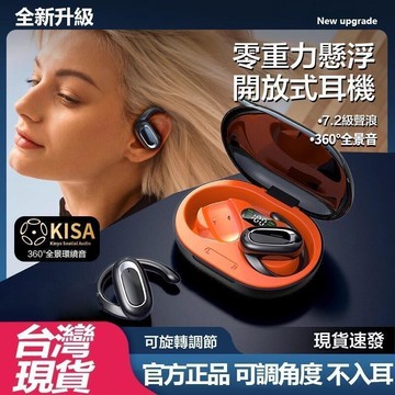 （工廠製造）（品質保證）【現貨免運】可旋轉耳機 不入耳掛式藍牙耳機 運動藍牙耳機 開放式長續航藍牙耳機 防水抗噪藍牙耳機 5.3無線耳機