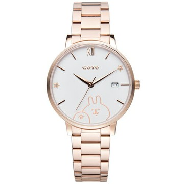 送禮首選★GOTO 卡娜赫拉的小動物Starry Night 星空系列-37mm-玫白GS0099B-44-241 附防塵袋+提袋【全館滿額折價★APP下單點數4倍送】線上購買享_實體門市同步服務