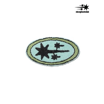 [niceghostclub] 3STAR 橢圓形地毯墊
