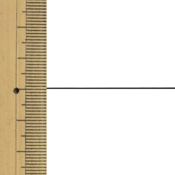 手芸糸 タフエース 幅約0.6mm 黒 カナガワ