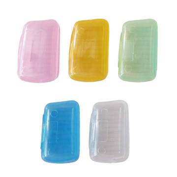 1552 牙刷頭保護套-5入 牙刷套 抗菌潔淨牙刷衛生頭套 便攜式牙刷頭套