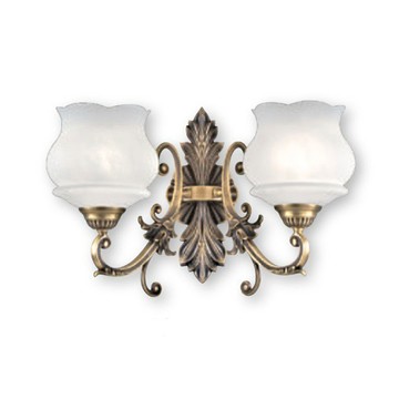 銅製品手工玻璃壁燈 F37-21-91022