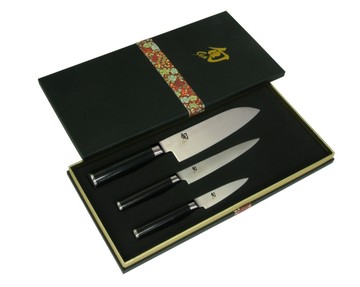 日本貝印 旬 Shun－主廚刀禮盒組（3件組）