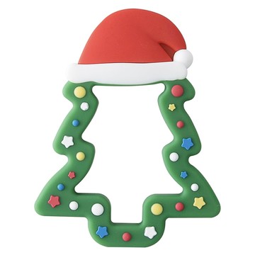 Baby Garden 派對固齒器  固齒器  狂歡聖誕樹 綠色 + 紅色  1個