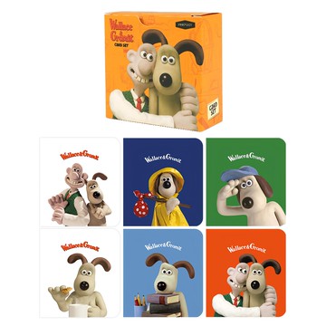 Pinkfoot 酷狗寶貝 網格內頁卡片6款x2 + 橫線內頁卡片6款x2 + 信封24入組  1組  多色