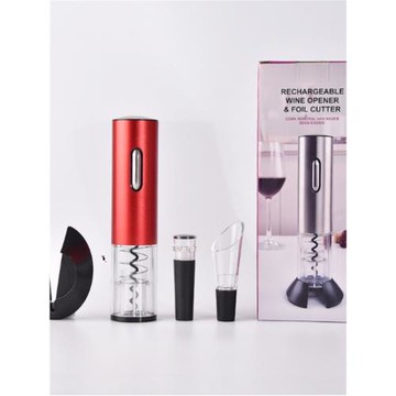 紅酒開瓶器家用電動不銹鋼起瓶子啟瓶葡萄酒電動起酒充電款起子