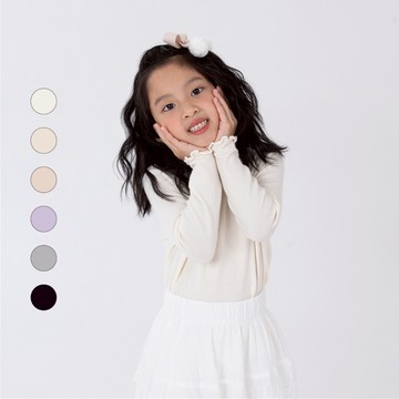 50% Fifty Percent｜捲邊領口毛衣【童裝】｜02511121001