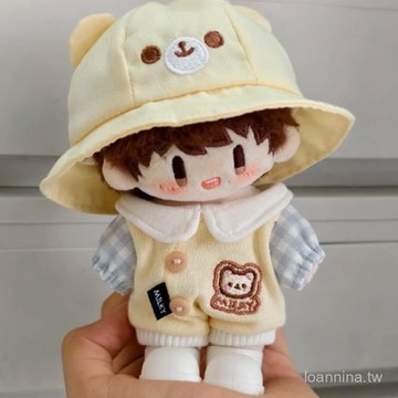 默契滿分💯 10cm娃衣連體衣服可愛套裝公仔毛絨玩偶棉花娃娃幼稚園替換裝秋冬 9TXO