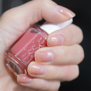 美國ESSIE指甲油健康透明無色果凍裸粉紅色545裸色防水持久不可剝