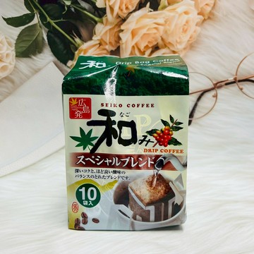 日本 SEIKO 和咖啡 和風特製濾掛式咖啡 廣島發 10袋入 特級咖啡 濾掛咖啡