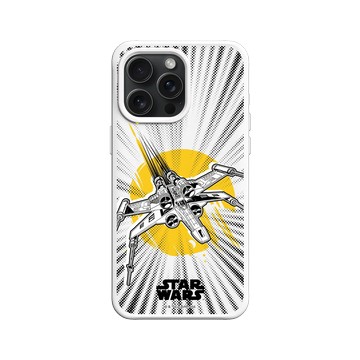 iPhone 15 Pro Max SolidX 白 - 迪士尼-星際大戰 Star Wars - 星際大戰 – X 翼戰機