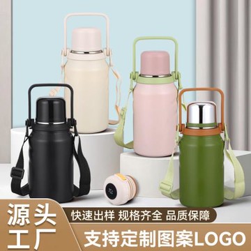 316大容量保溫杯戶外便攜手提壺不銹鋼茶水分離泡茶保溫保冷水杯