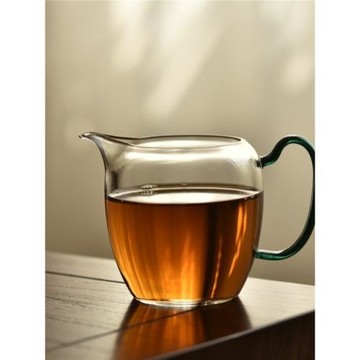 楚天遙高硼硅耐熱玻璃公道杯百搭透明分茶勻杯出水好斷水非常利落