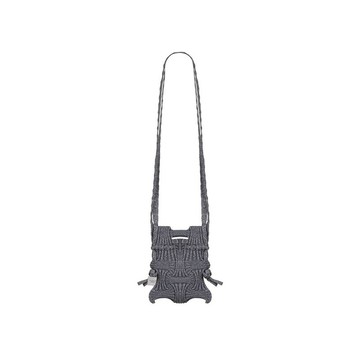 Mini Cross Bow Bag - Glitter Stone Brown