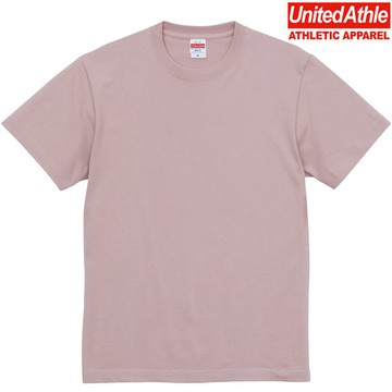 日本 United Athle UA5001 圓領 5.6磅 短T 素T (209 煙燻粉色)
