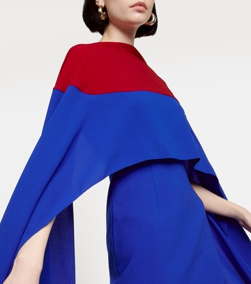 Roksanda Elina cape midi dress