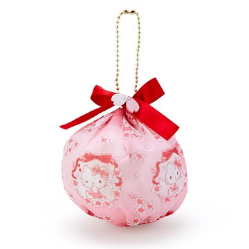 【震撼精品百貨】Hello Kitty 凱蒂貓 三麗鷗 KITTY迷你球型收納包/吊飾#28983 震撼日式精品百貨