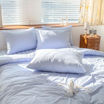 Yesbedding 100支蘇比馬棉換季棉被 韓國製  藍色  單人加大