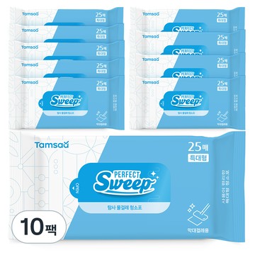 Tamsaa 清潔濕拖巾 25張  XL  10包