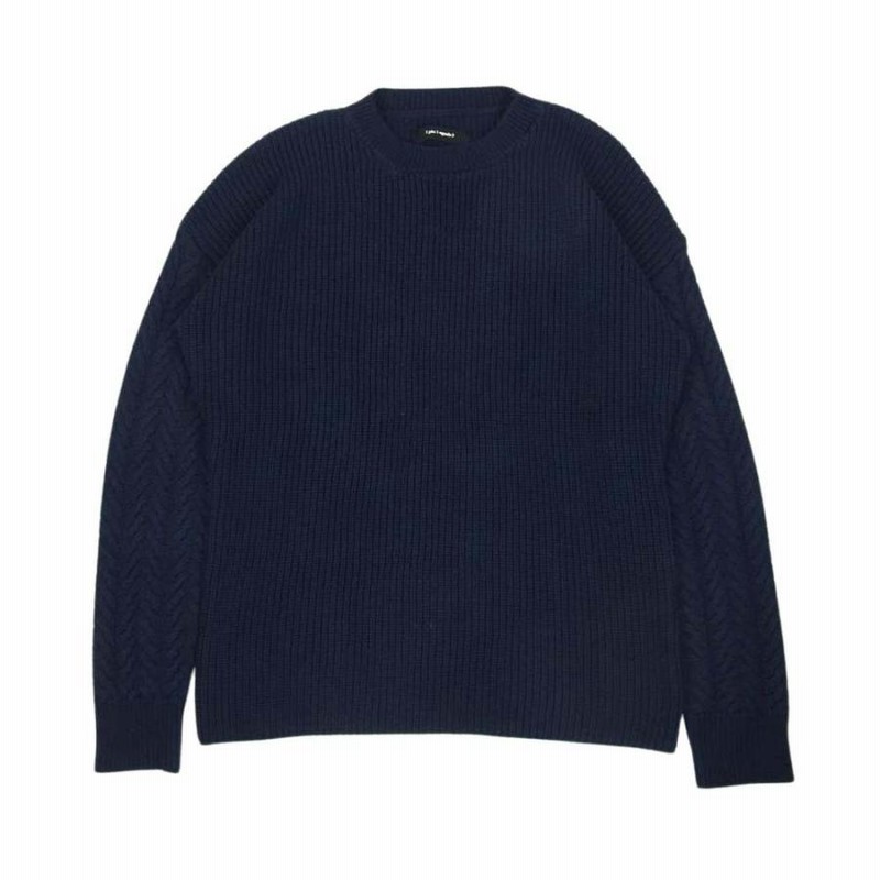 1piu1uguale3 ウノピゥウノウグァーレトレ DROP SHOULDER CREW  