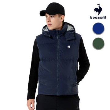 法國公雞 桃絨保暖輕量羽絨背心 男款 二色 LWW61293