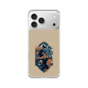 iPhone 17 Pro Max ClearX (MagSafe 兼容) 晶透白 - Assassin's Creed - Assassin's Creed Mirage® - Assassin's Jump