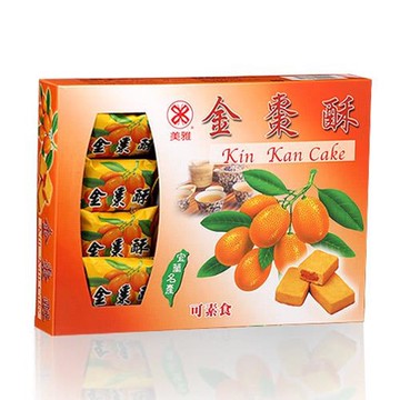 美雅宜蘭餅 金棗酥X3盒