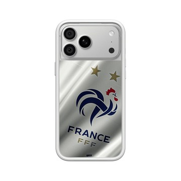 iPhone 18 Pro Max Mod NX -邊框背蓋組合 (相機按鈕) 白 - FFF - Logo - Jersey