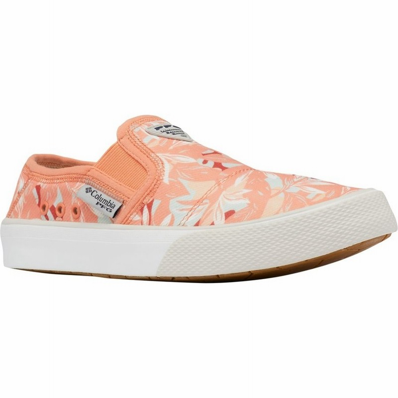 コロンビア Columbia レディース スリッポン フラット シューズ 靴 Pfg Slack Water Slip On Shoes Peach 通販 Lineポイント最大0 5 Get Lineショッピング