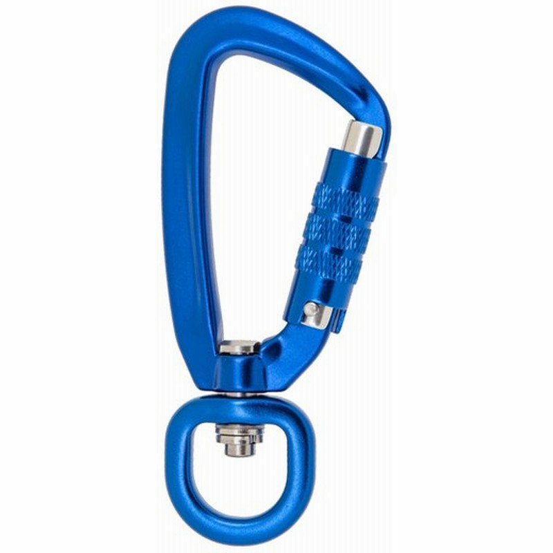 ノーブランド品 500kg 自動 ロックカラビナ 回転 リング 屋外 登山 キーホルダー フック 全4色選べ ロイヤルブルー 通販 Lineポイント最大0 5 Get Lineショッピング