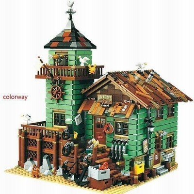 Lego レゴ互換品ブロック 手作り 組み立て おもちゃ レトロなつり具屋 アイデア 子供 男の子 女の子 7歳8歳9歳10歳 誕生日 お祝い 新年 クリスマス プレゼント 通販 Lineポイント最大get Lineショッピング