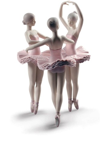 Lladró - Dance Pose Figurine porcelain sculpture - unisex - Porcelain - One Size - Pink