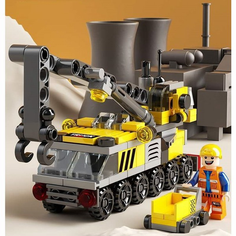 レゴ ブロック クレーン車 キット Lego 互換品 通販 Lineポイント最大0 5 Get Lineショッピング